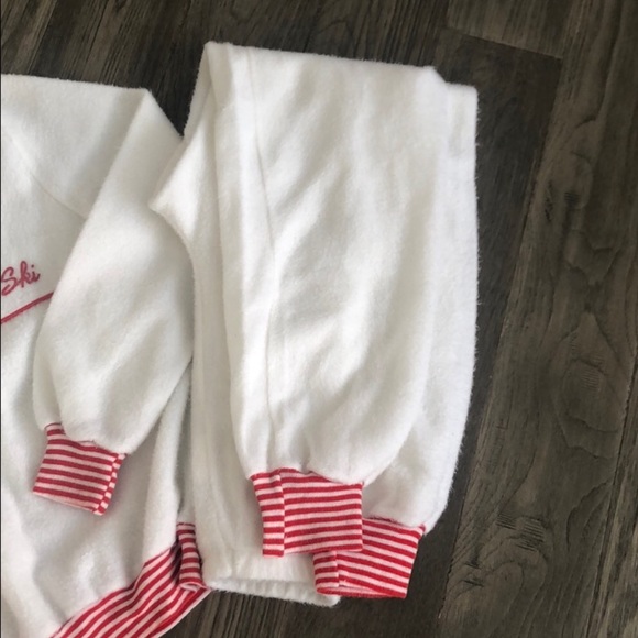 ⭐️ Vintage Apres Ski 2 Piece Fleece Set XS - Picture 4 of 10